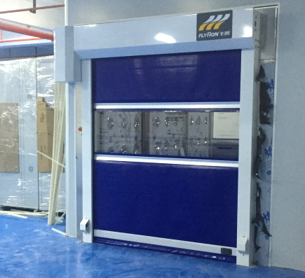 潔凈室鋁合金快速卷簾門(mén)